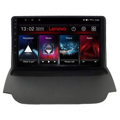 Navigatie Ford Ecosport 2017- Lenovo Kit-ECOSPORT 8 core 6+128 GB Android Waze USB Navigatie Internet Youtube Radio