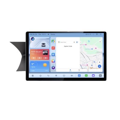 Navigatie Mercedes GLK 2011-2014 NTG4.5 Edotec 4+64 1K 13 inch qled android 4G DSP gps internet  Kit-w204-N45