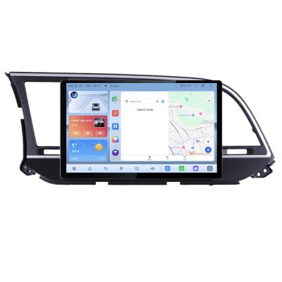 Navigatie dedicata Hyundai Elantra 2015-2018 N-581 Edonav ecran 13" 1K 4+64 Android Waze USB Navigatie 4G 360 Toslink Youtube