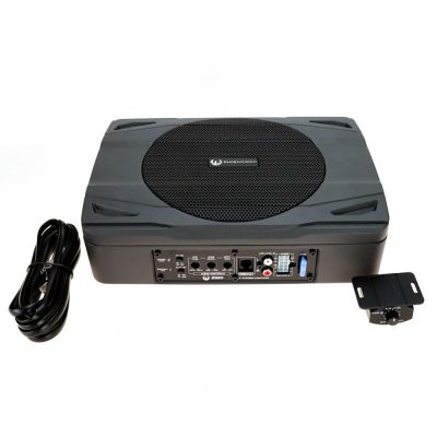 Subwoofer activ sub scaun Phoenix Gold, 80 W RMS, 240 W Max, difuzor 8"