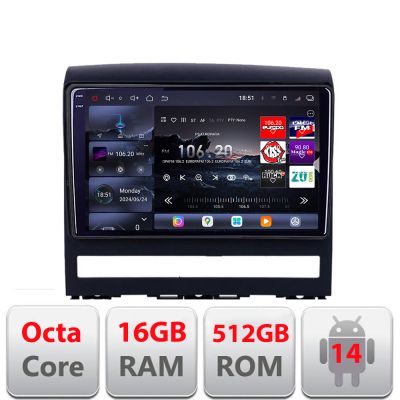 Navigatie Fiat Albea 2009-2014 Edotec Kit-ALBEA 8 core QLED 2K 16+512GB 360 Android Waze USB Navigatie Internet Youtube Radio
