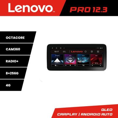 Navigatie Toyota Sequoia 2008-2017 Lenovo PRO 8+256 12.3 inch qled android 4G DSP gps internet  Cor