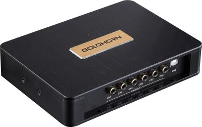 Amplificator cu DSP auto Goldhorn DSPA 406 6 canale 260 Watts max BT