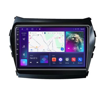 Navigatie Hyundai Santa Fe IX45 2012-2017 B-209 Android Ecran QLED octa core 4+64 carplay android auto KIT-209+EDT-E309V3
