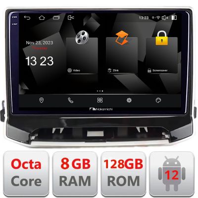 Navigatie Jeep Compass 2021- Nakamichi NAM5960PRO Octa core 8+128 carplay android auto radio gps internet