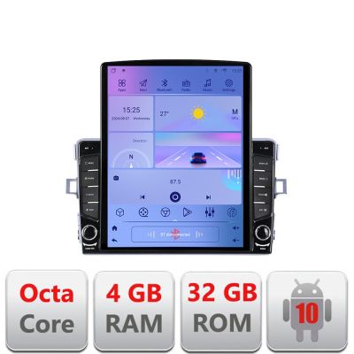Navigatie Toyota Verso 2010-2016 G-133 ecran tip TESLA 9.7" cu Android Radio Bluetooth Internet GPS WIFI 4+32GB DSP 4G