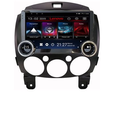 Navigatie Mazda 2 2007-2013 Lenovo  8 core 4+64 10.5 inch Incell 1K android Wifi 5Ghz gps internet  Kit-mazda2