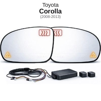 Senzor unghi mort Toyota Corolla 2008-2013 — oglindă dedicată