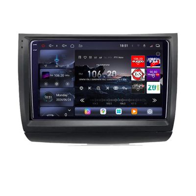 Navigatie Toyota Prius 2002-2010 Edotec Kit-PRIUS 8 core QLED 2K 16+512GB 360 Android Waze USB Navigatie Internet Youtube Radio