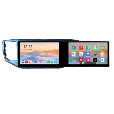 Navigatie dedicata Edonav VW Amarok  Edotec 2 ecrane  8 core 4+128 21.6 inch Incell android Wifi 5Ghz gps internet  KIT-amarok