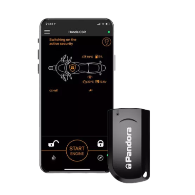 Pandora Mini Moto alarma cu Bluetooth 5.0