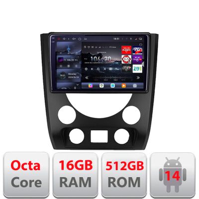 Navigatie Ssangyong rexton 2013-2016 Android radio gps internet  8 core QLED 2K 16+512GB 360 Edotec