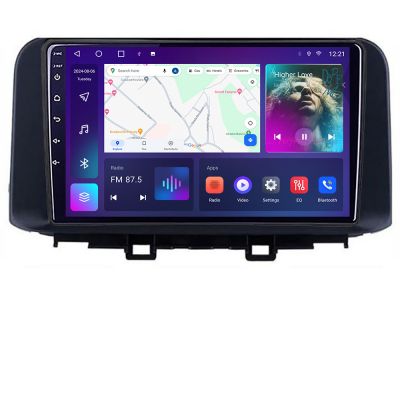 Navigatie Hyundai Kona B-1058 Android Ecran QLED octa core 4+64 carplay android auto KIT-1058+EDT-E310V3