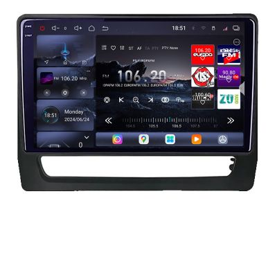 Navigatie Mitsubishi ASX 2019-2022 Edotec Kit-asx2020 8 core QLED 2K 16+512GB 360 Android Waze USB Navigatie Internet Youtube Radio