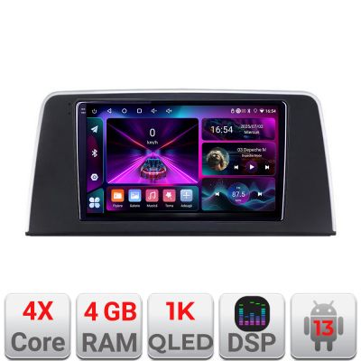 Navigatie BMW Seria 3 F30 2012-2016  4+64 InCell Display 1K Android Waze USB Navigatie Internet Youtube Radio Kit-f30-nbt+EDT-E209-RK