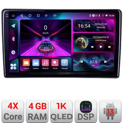 Navigatie Citroen Berlingo Opel Combo 2021- dedicata Android radio gps internet 4+64 InCell Display 1K kit-berlingo2021+EDT-E210-RK