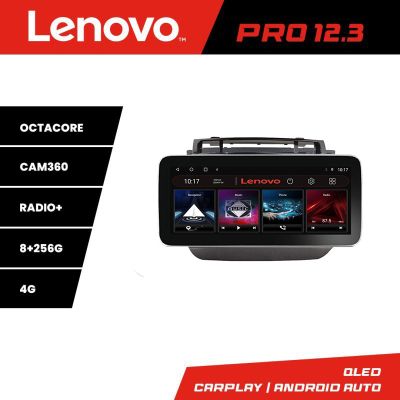 Navigatie VW Touareg 2011-2018 Lenovo PRO 8+256 12.3 inch qled android 4G DSP gps internet  Kit-1142-type-a
