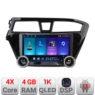 Navigatie  Hyundai i20 2015-2018 Edotec  4+64 10.5 inch Incell 1K android Wifi 5Ghz gps internet  Kit-517