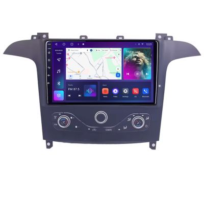 Navigatie Ford S-max 2006-2014 dedicata Android QLED octa core 4+64 4G DSP FHD carplay android auto radio gps internet Android KIT-smax-navi+EDT-E309v3