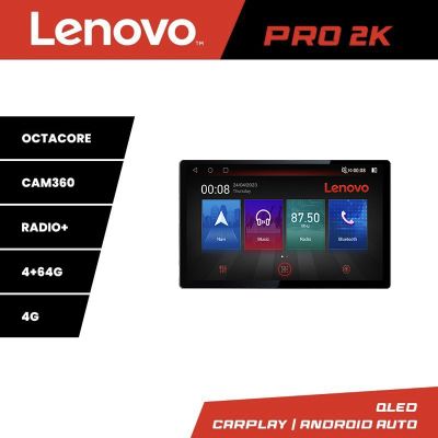 Navigatie Peugeot 308 K-038 Lenovo PRO 4+64 13 inch 2K android 4G DSP gps internet  8Core