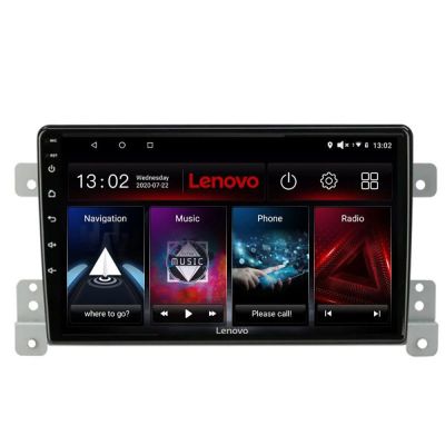 Navigatie Suzuki Grand Vitara Old  Lenovo Kit-053 8 core QLED 2K 8+256 360 Android Waze USB Navigatie Internet Youtube Radio