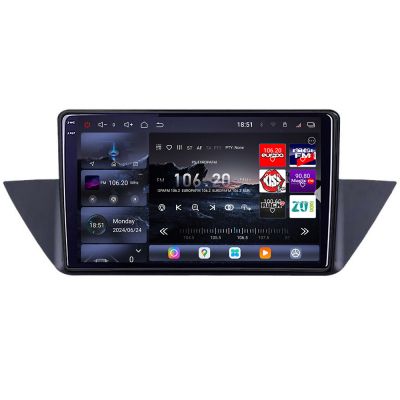 Navigatie BMW X1 E84 2009-2015 Edotec Kit-219 cu Android Radio Bluetooth internet 8 core QLED 2K 16+512GB 360