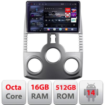 Navigatie Daihatsu Terios 2006-2016 Android radio gps internet 8 core QLED 2K 16+512GB 360 Edotec