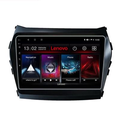Navigatie Hyundai Santa Fe IX45 2012-2017 Lenovo Kit-209 8 core 6+128 GB Android Waze USB Navigatie Internet Youtube Radio