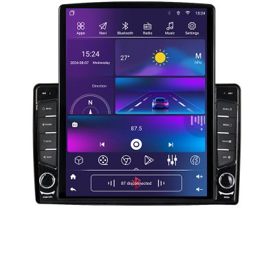 Navigatie universala 2din-2 ecran tip TESLA 9.7" cu Android Radio Bluetooth Internet GPS WIFI 4+32GB DSP 4G O