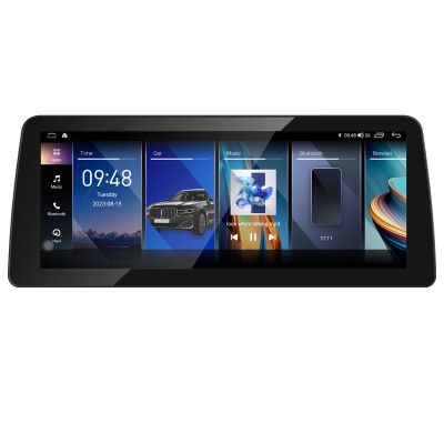 Navigatie BMW X5 F15 EVO 2016-2018 Lenovo Brillante ecran de 12.3" 4G 8+128 1920x720 LED 360 Android GPS