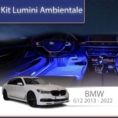 Lumini Ambientale NIGHTVIBE BMW Seria 7 G12 2013 - 2022 dedicat det complet control telefon sau sistemul original