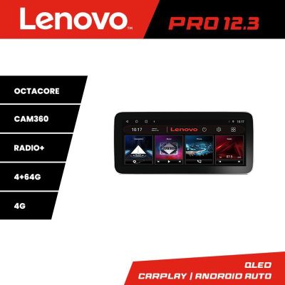Navigatie Ford Transit Focus Kuga K-transit Lenovo PRO 4+64 12.3 inch qled android 4G DSP gps internet