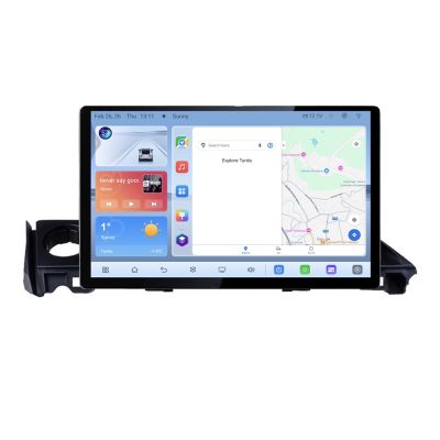 Navigatie dedicata Mazda 6 2018- N-MAZDA6-18 Edonav ecran 13" 1K 4+64 Android Waze USB Navigatie 4G 360 Toslink Youtube Radio