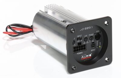 Amplificator Audio System CO-200.1, 1x220 watts, incorporabil, in 2 sau 4 ohm, pentru subwoofer, clasa D