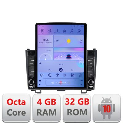 Navigatie Honda CR-V G-009 ecran tip TESLA 9.7" cu Android Radio Bluetooth Internet GPS WIFI 4+32GB DSP 4G Octa Core