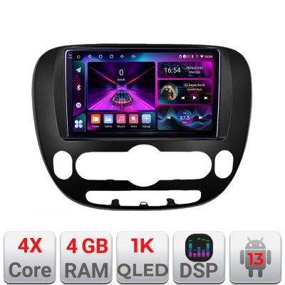 Navigatie Kia Soul 2014-2019 Android radio gps internet 4+64 InCell Display 1K Kit-soul-2014+EDT-E209-RK