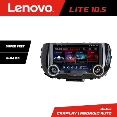 Navigatie Kia Soul 2020- Kit-soul Lenovo  8 core 4+64 10.5 inch Incell 1K android Wifi 5Ghz gps internet