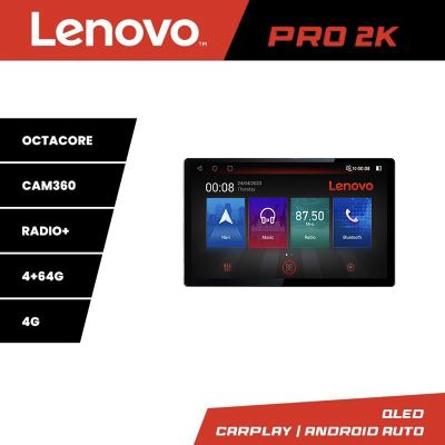 Navigatie Honda Civic Sedan K-132 Lenovo PRO 4+64 13 inch 2K android 4G DSP gps internet  8Core
