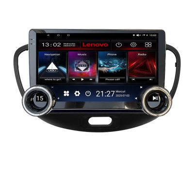 Navigatie Hyundai I10 2007-2013 Lenovo  8 core 4+64 10.5 inch Incell 1K android Wifi 5Ghz gps internet  KIT-i10-2007