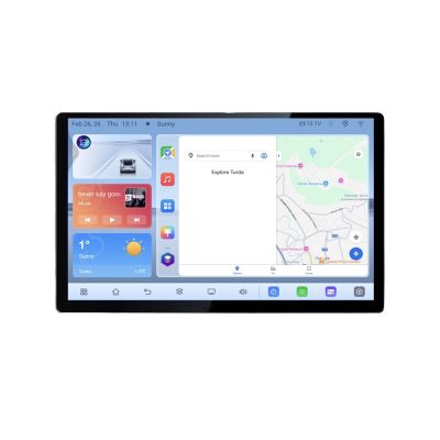 Navigatie dedicata Iveco Daily 2007-2014 N-DAILY Edonav ecran 13" 1K 4+64 Android Waze USB Navigatie 4G 360 Toslink Youtube Ra