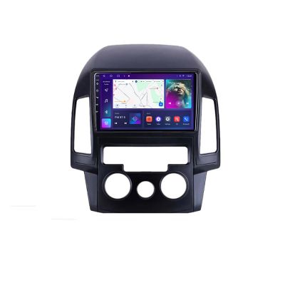 Navigatie Hyundai I30 2009-2012 clima manuala B-I30AC Android Ecran QLED octa core 4+64 carplay android auto KIT-i30ac+EDT-E309V3