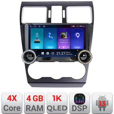 Navigatie Subaru Forester XV Edotec Incell 1K 10.5 inch  4+64 carplay android auto radio internet kit-062-2019+EDT-E211-RK