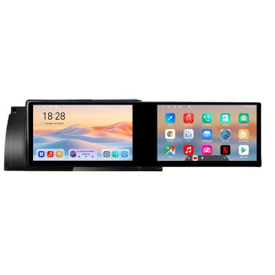 Navigatie BMW E39 si E53 Kit-082 Edotec 2 ecrane  8 core 4+128 21.6 inch Incell android Wifi 5Ghz gps internet