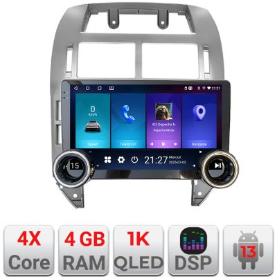 Navigatie VW Polo 2004-2011 Edotec  4+64 10.5 inch Incell 1K android Wifi 5Ghz gps internet  Kit-polo