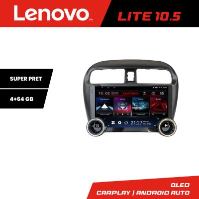 Navigatie Mitsubishi Spacestar Kit-spacestar Lenovo  8 core 4+64 10.5 inch Incell 1K android Wifi 5Ghz gps internet