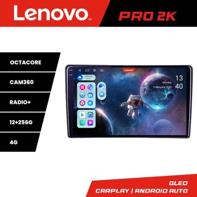 Navigatie Ford Transit 2019- varianta cu ecran de fabrica Android radio gps internet 8 core QLED 2K 12+256 360 Lenovo