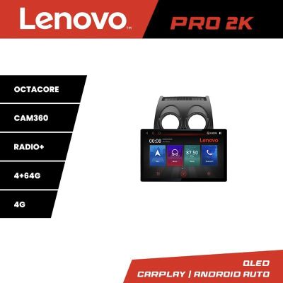 Navigatie Nissan Qashqai K-499 Lenovo PRO 4+64 13 inch 2K android 4G DSP gps internet  8Core