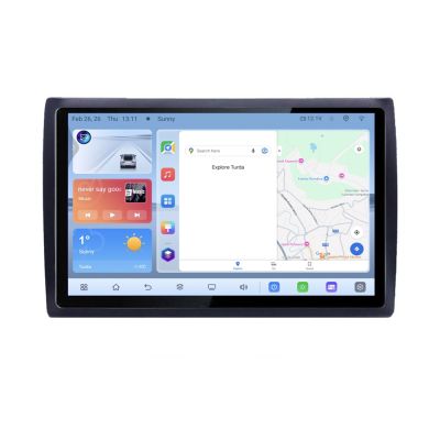 Navigatie dedicata Fiat Stilo N-STILO Edonav ecran 13" 1K 4+64 Android Waze USB Navigatie 4G 360 Toslink Youtube Radio KIT-sti