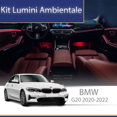 Lumini Ambientale NIGHTVIBE BMW Seria 3 G20 2019-2022 dedicat set complet control telefon sau sistem original