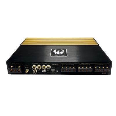 Amplificatoare Phoenix Gold  ZQA6.8 cu DSP, 6 x 150 watts, în 2 sau 4 Ohm, clasa A/B, 6 canale